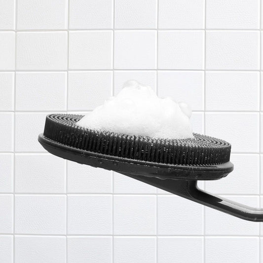 BlackCuff™ Flow - Precision Reach Shower Brush