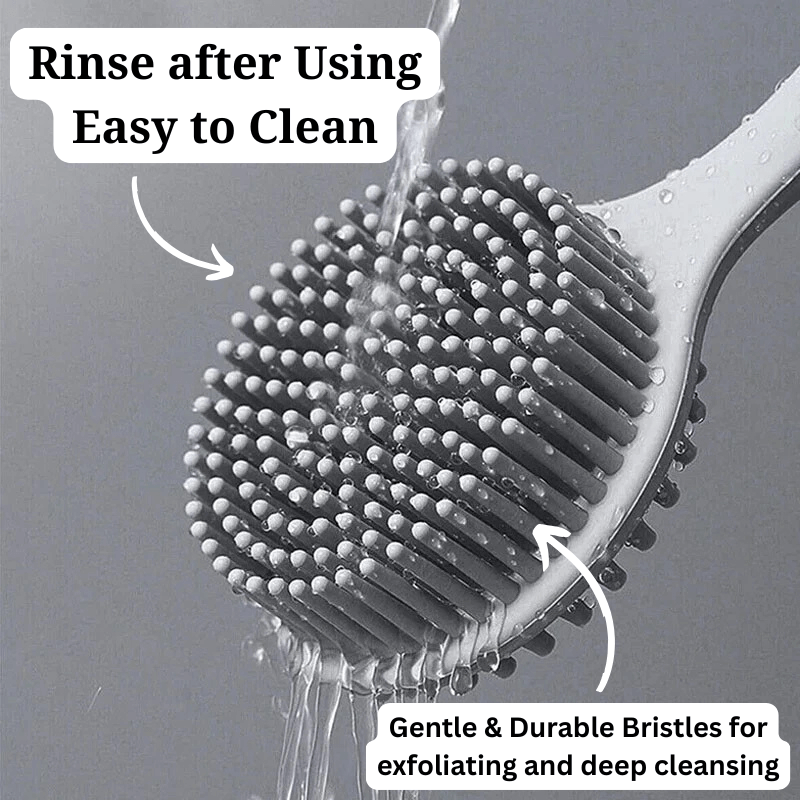 BlackCuff™ Flow - Precision Reach Shower Brush